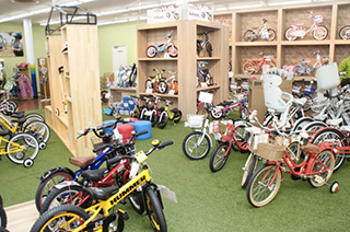 Stores specialized in children’s bicycle Kid’s Park